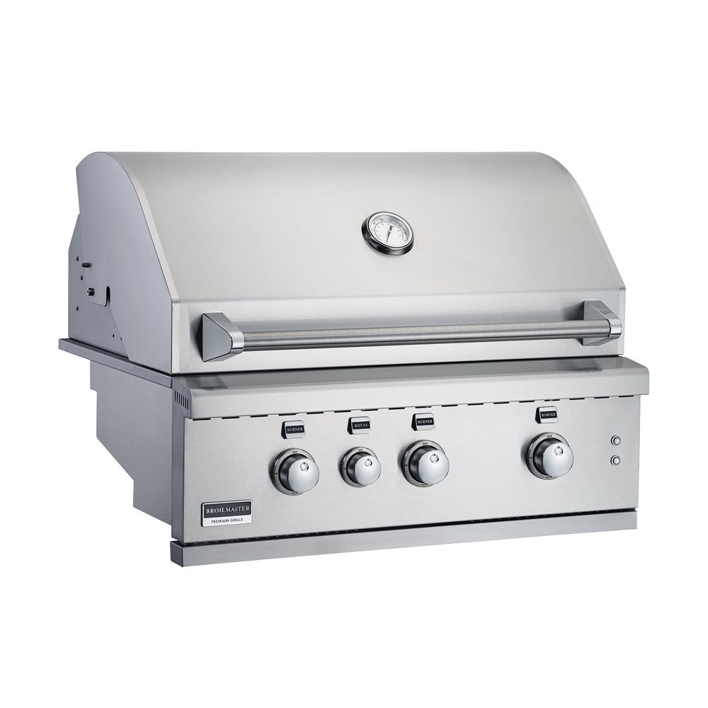 Broil Master 34" 3 Burner Built-In SS Gas Grill