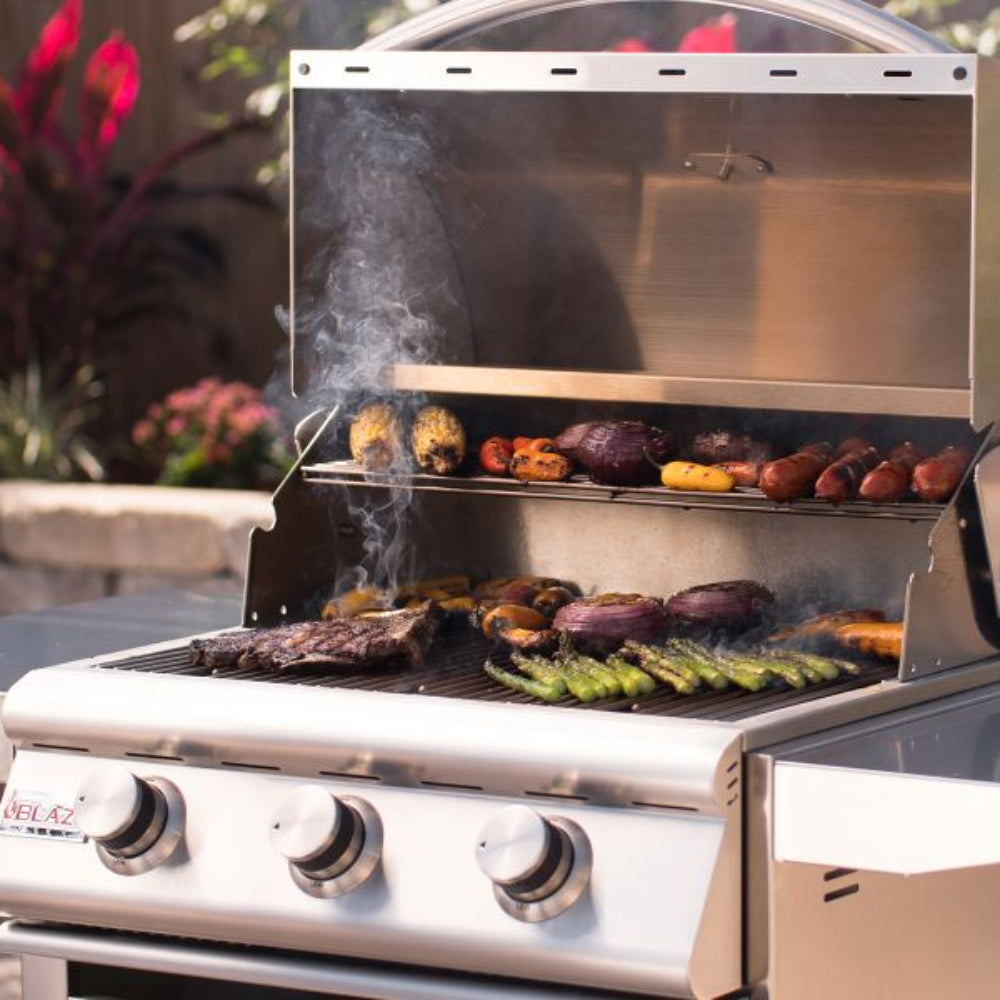 Prelude LBM 25-Inch 3-Burner Gas Grill Freestanding