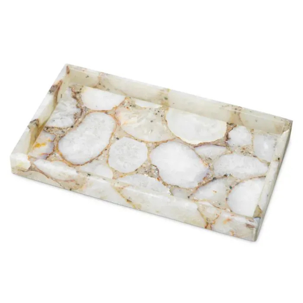 Eichholtz Tray Sonora Rectangular Agate stone