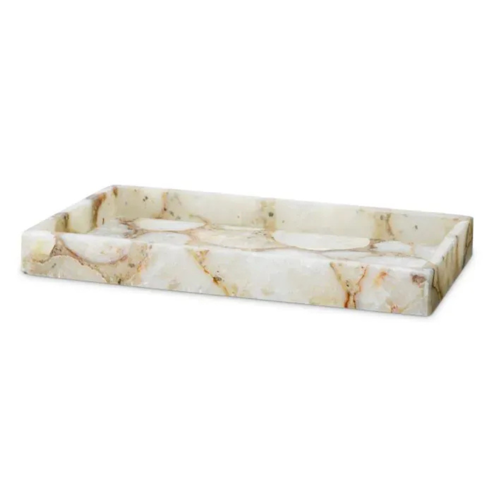 Eichholtz Tray Sonora Rectangular Agate stone