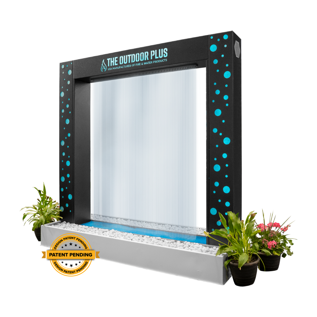 The Outdoor Plus Paradise Fall with LED Metal Powder Coat