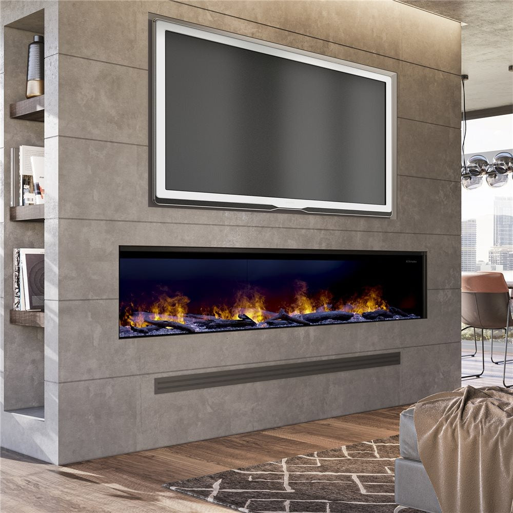 Dimplex Opti-Myst 86-inch Linear Built-In Electric Fireplace
