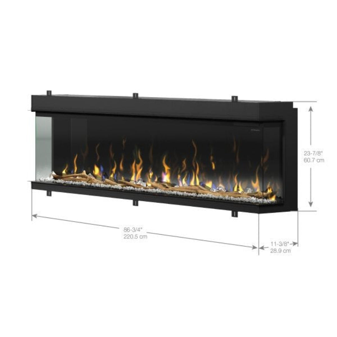 Dimplex IgniteXL Bold Built-In 88-inch Linear Electric Fireplace