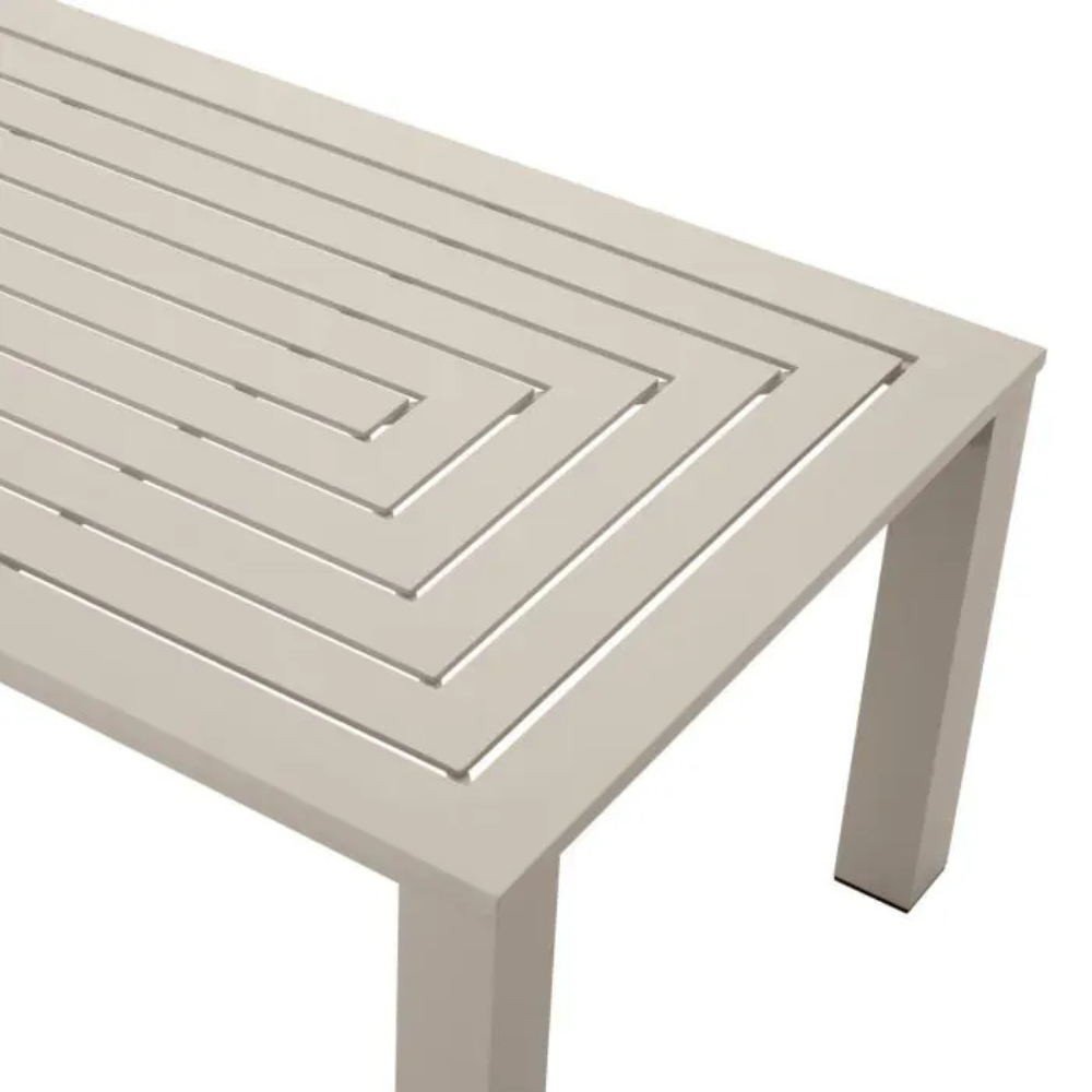 Eichholtz Outdoor Dining Table Vistamar Sand finish