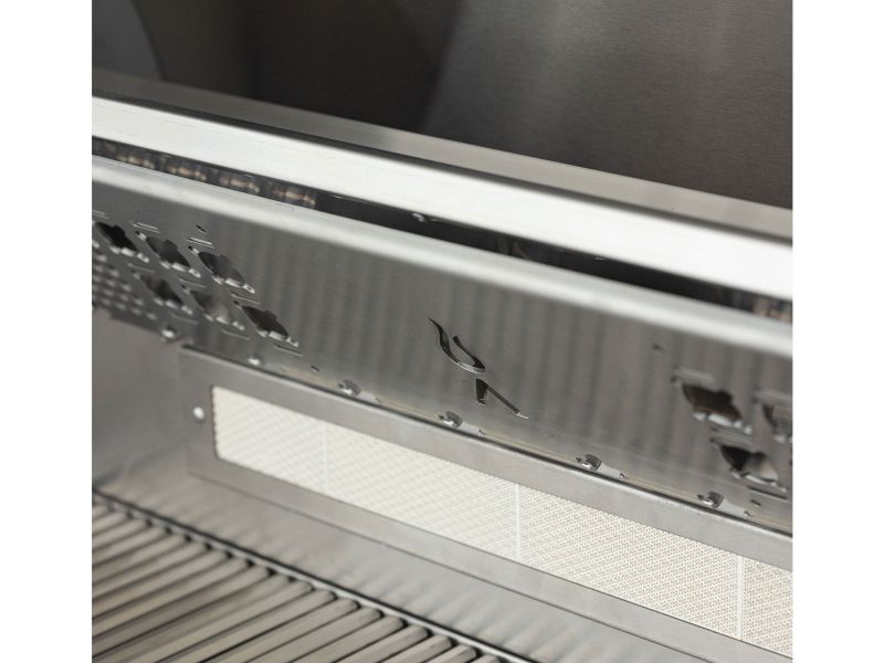 Blaze 40-Inch 5-Burner LTE Gas Grill with Rear Burner and Built-in Lighting System Freestanding