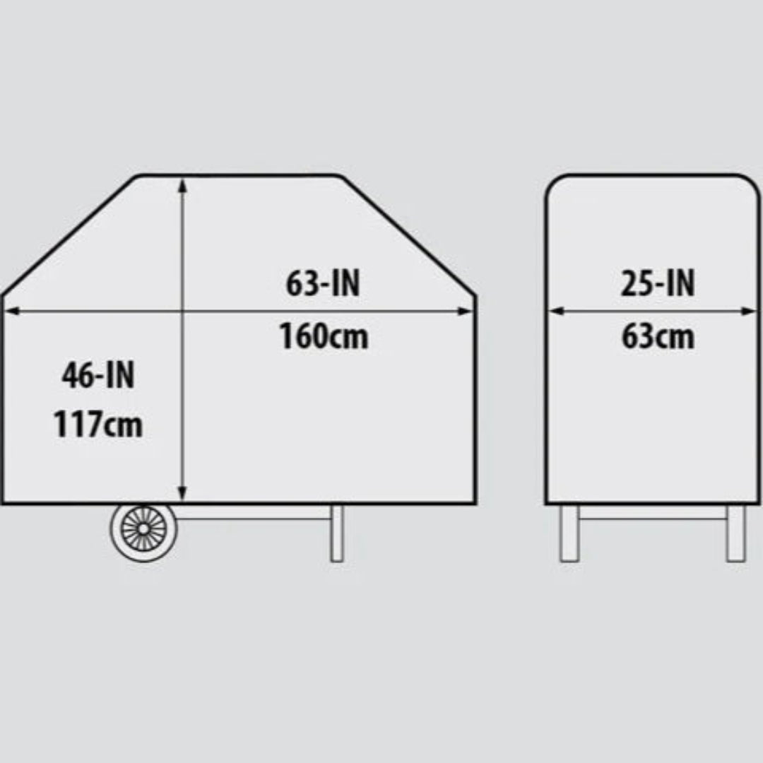 Broil King 63" Premium Pvc Polyester Cover