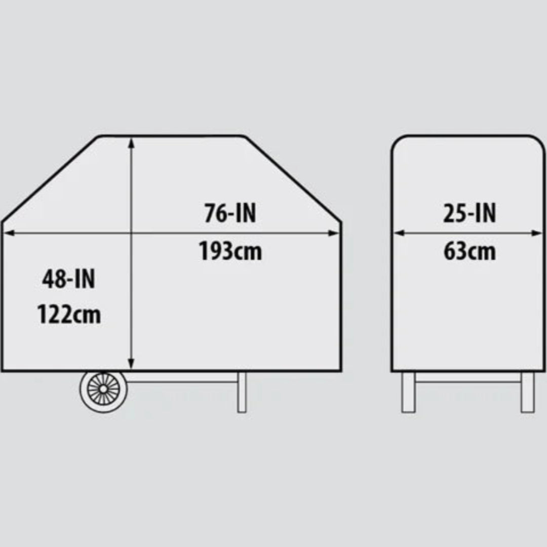 Broil King 76" Premium Pvc Polyester Cover