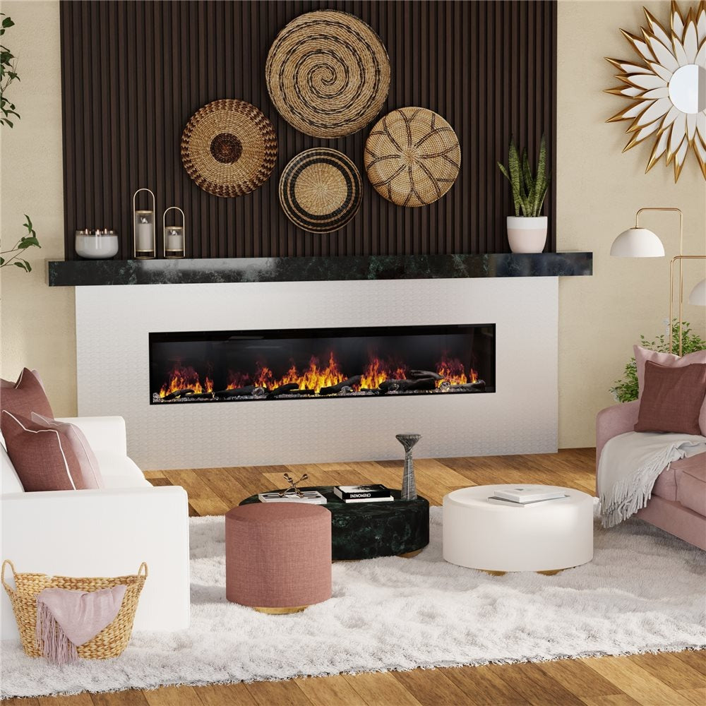 Dimplex Opti-Myst 86-inch Linear Built-In Electric Fireplace